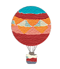 飾り:気球3