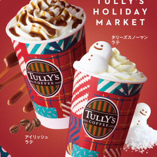 12/3(水)NEW!!!「タリーズスノーマンラテ」「アイリッシュラテ」