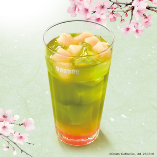 桜香る　ピーチグリーンティー