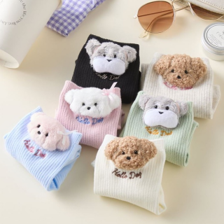 SNSで話題のぬいぐるみソックス♡