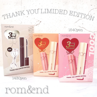 ロムアンド記念商品★
