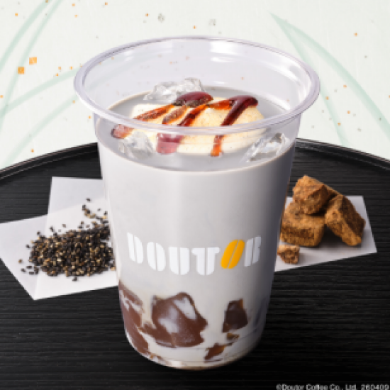 黒糖わらびもちオレ〜黒ごま〜