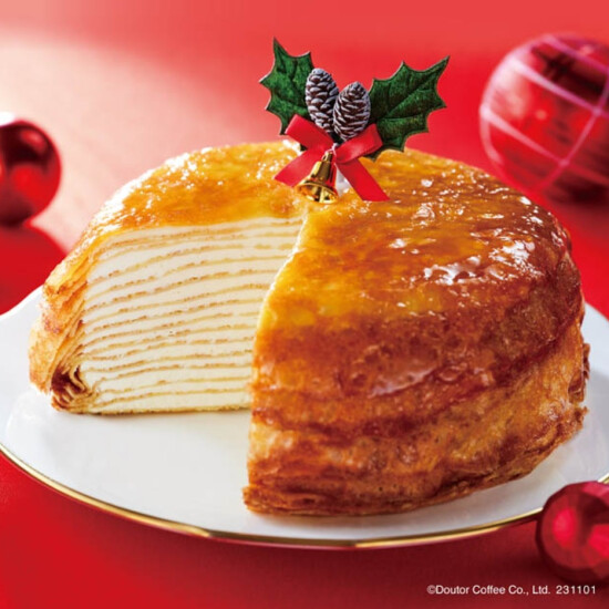 クリスマスミルクレープ🎅