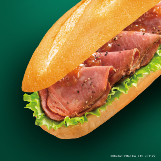 ミラノサンド　ローストビーフ