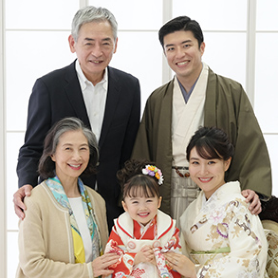 パパ・ママも着物で撮影！パパママ着物フォトプラン