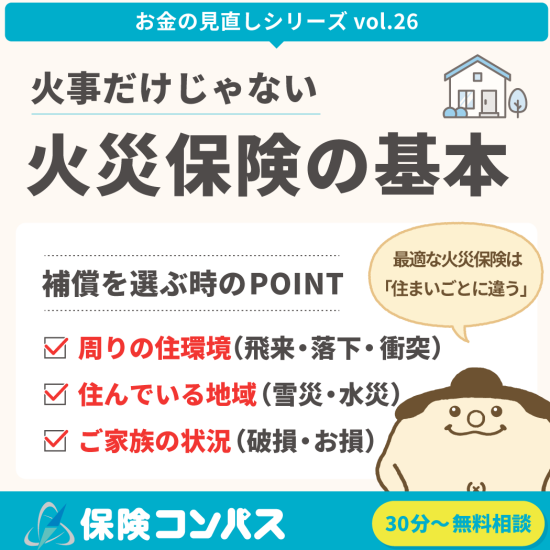 【火災保険の基本】について