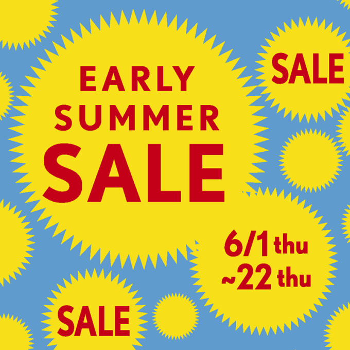 EARLY SUMMER SALE
