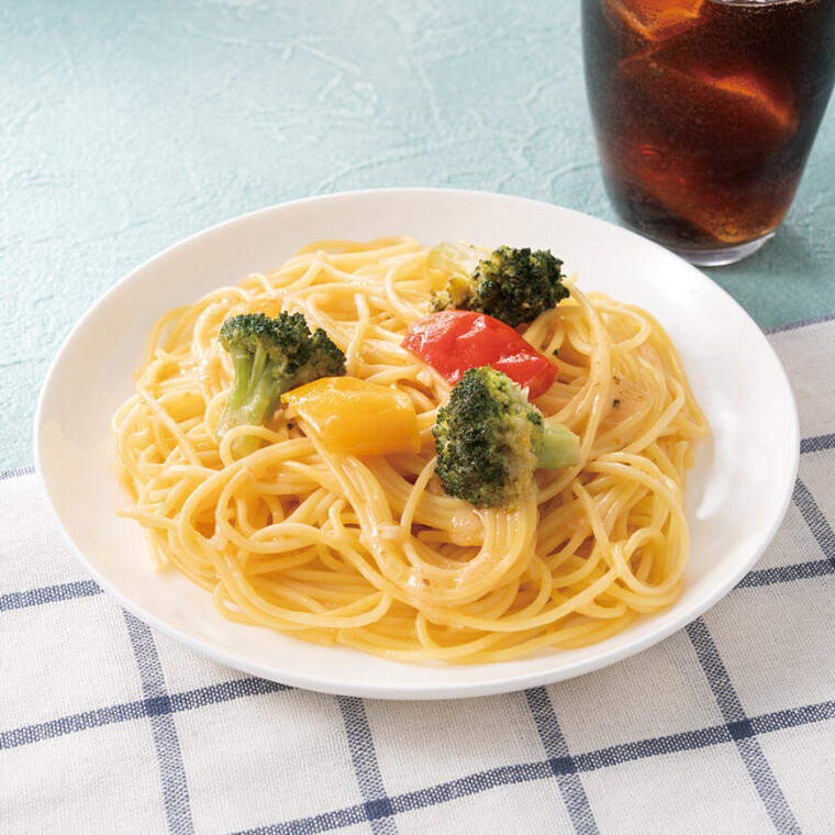 NEW!!彩り野菜の瀬戸内レモンパスタ 