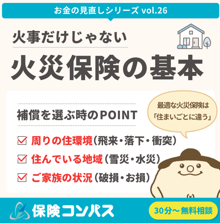 【火災保険の基本】について